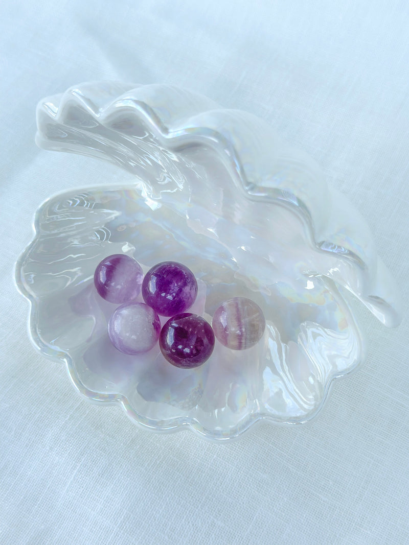 Mini Sphère | Fluorite Mauve