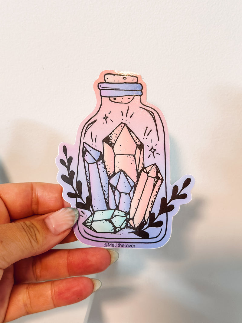 Autocollant  | Crystal Jar