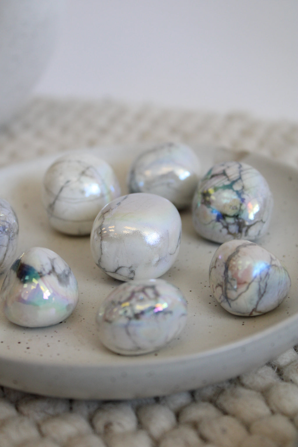 Pierre Roulée | Howlite Aura