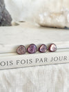 Mini cœur | Qualité AAA | Lépidolite mica
