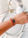 Bracelet | Cornaline | 4mm