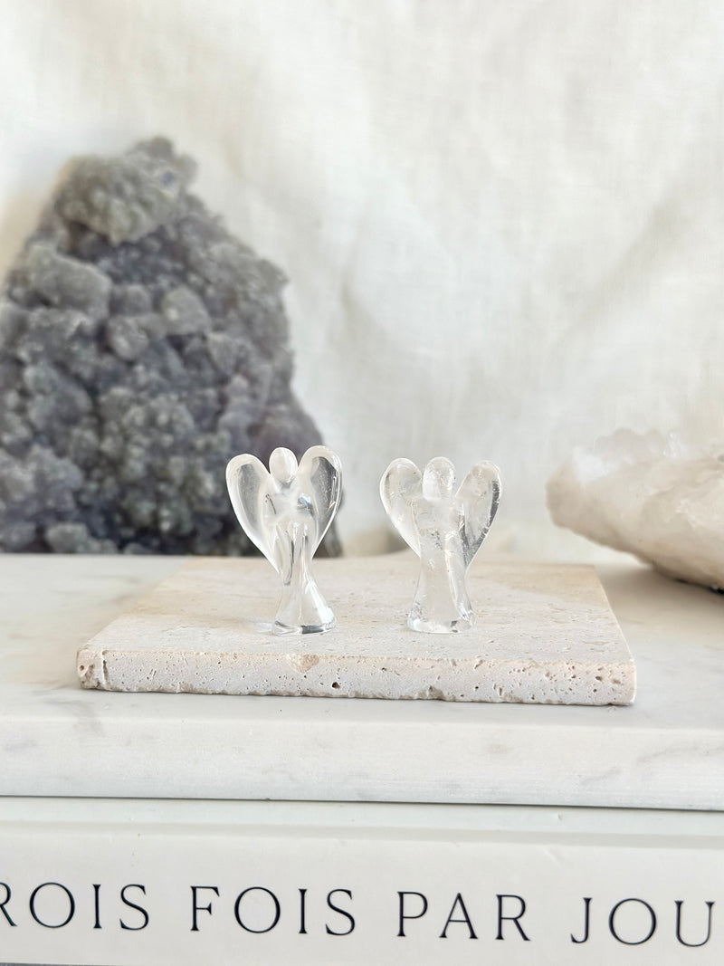 Mini anges | Quartz clair