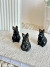 Lapin | Obsidienne Argenté