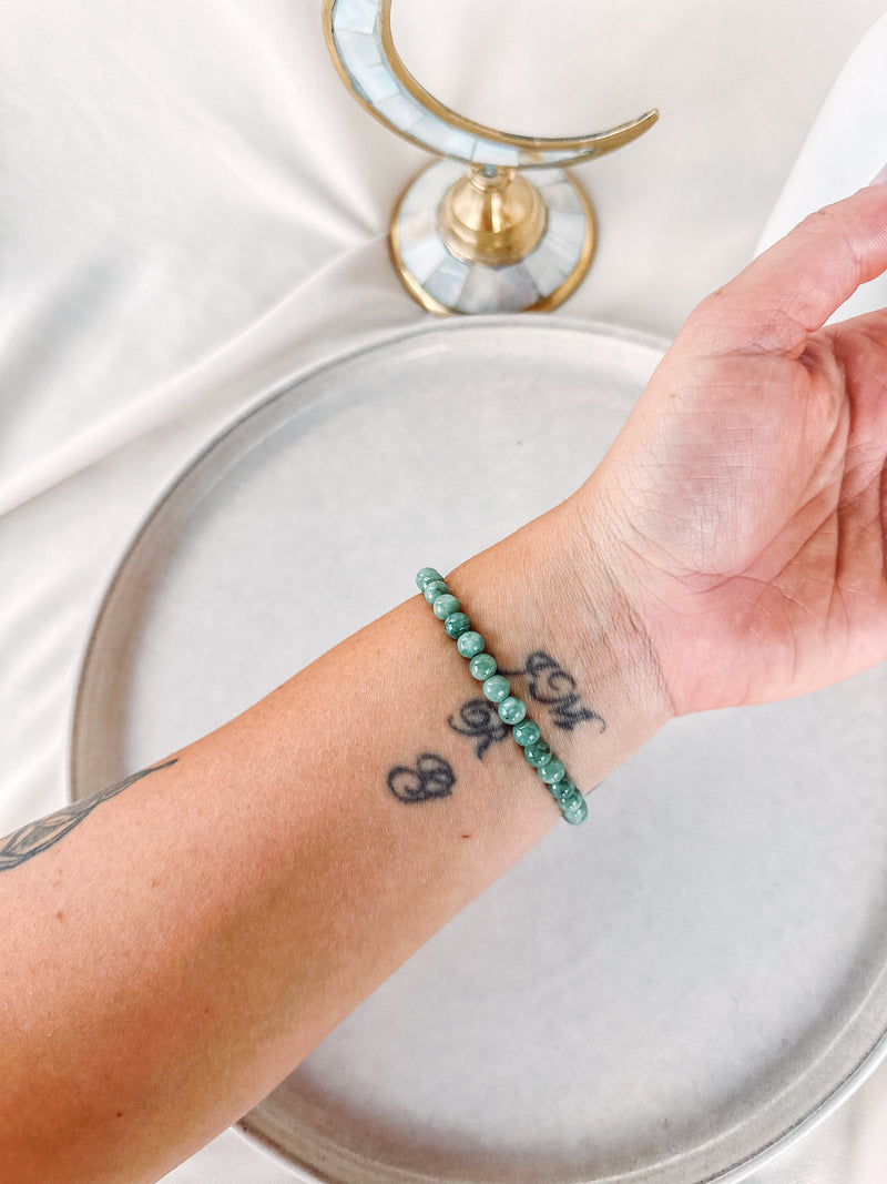 Bracelet | Jade Lucky Cat