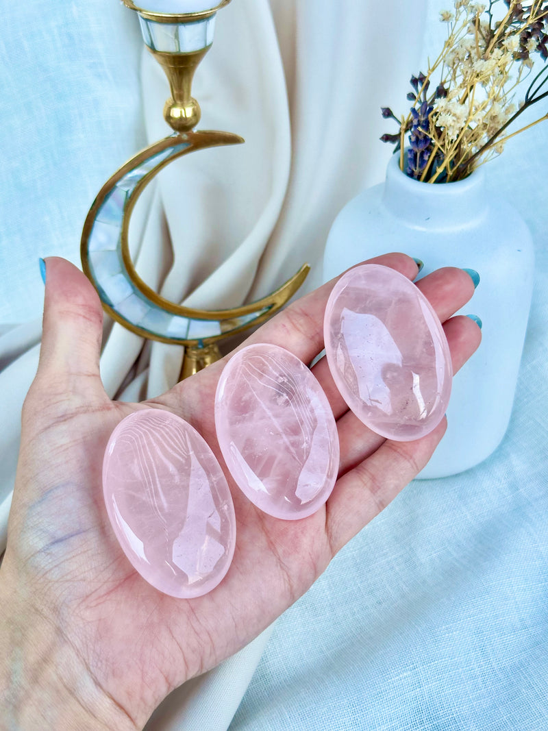 Pierre de paume | Quartz Rose