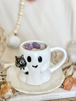 Chandelle | Tasse | Fantôme et son chat