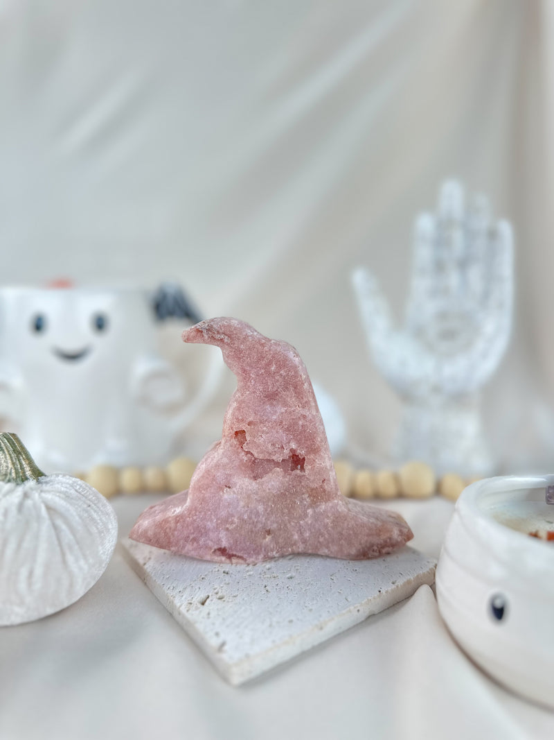 Chapeau Sorcière | Améthyste Rose