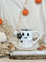 Chandelle | Tasse | Fantôme et son chat