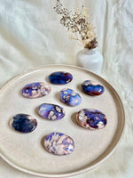 Pierre de paume |  Agate Fleur Bleue
