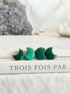 Mini lune | Qualité AAA | Malachite