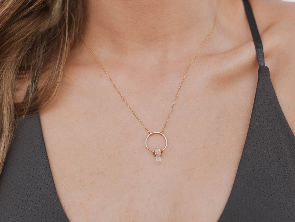 Collier Crest | Quartz Clair