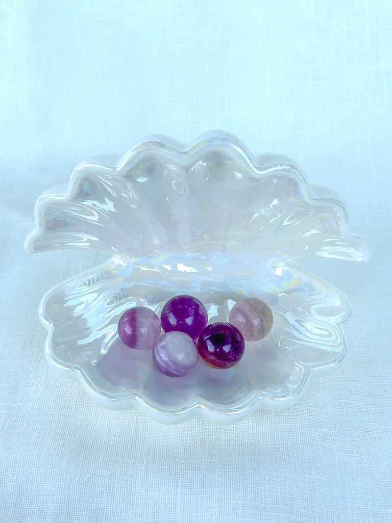 Mini Sphère | Fluorite Mauve