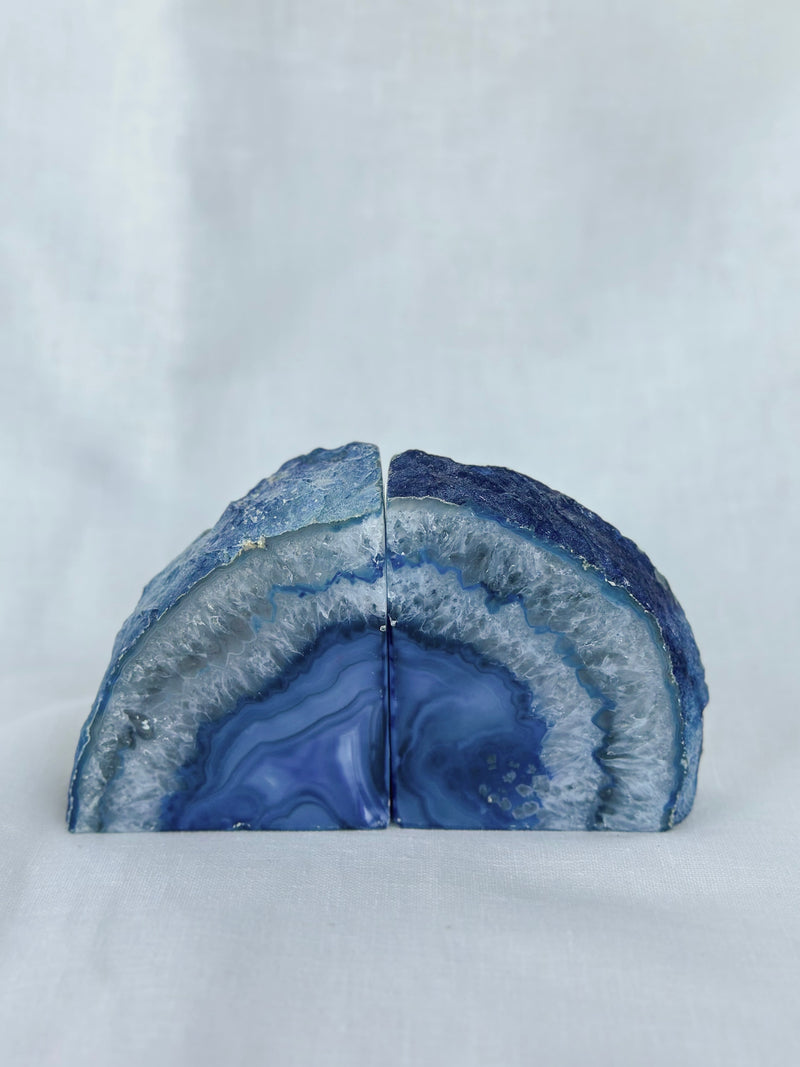 Serre-livre | Agate teinté