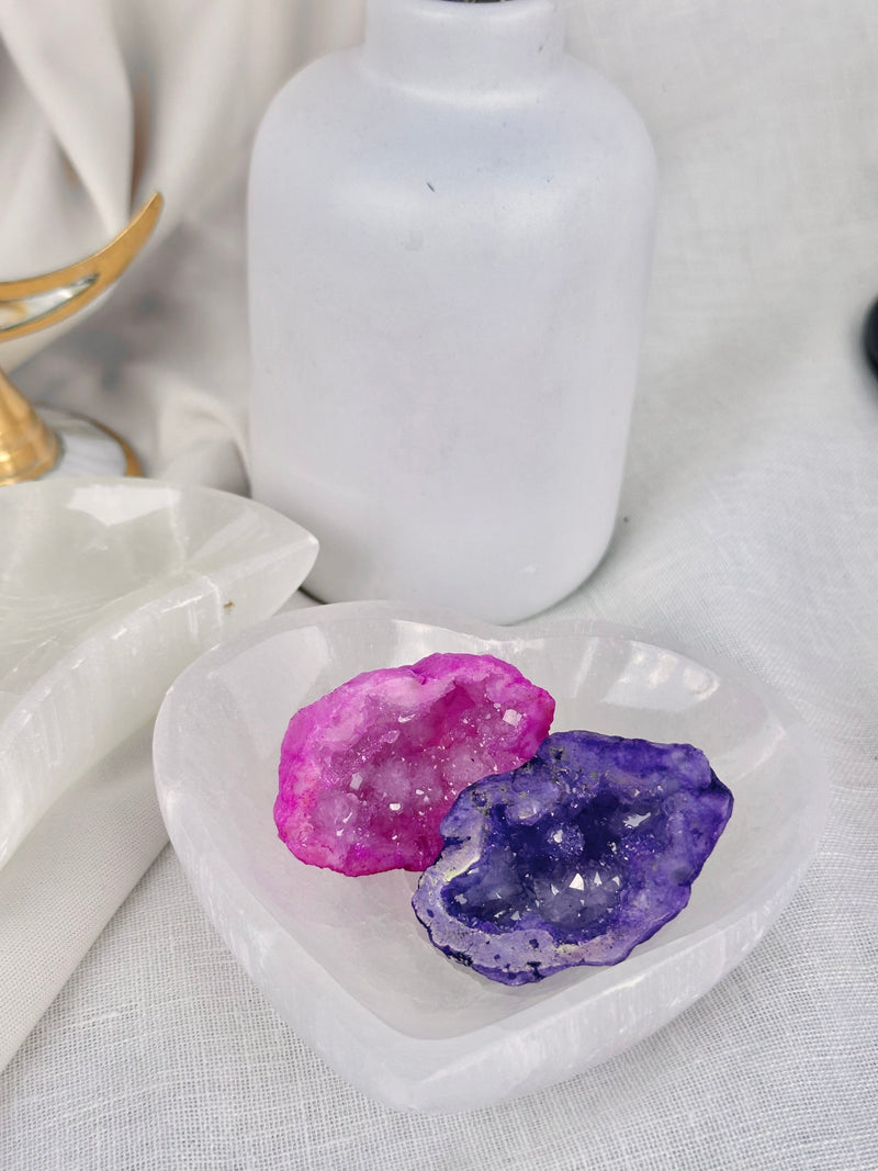 Géode | Agate teinté