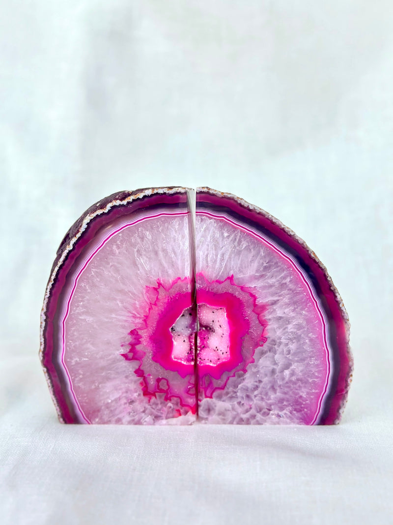 Serre-livre | Agate teinté