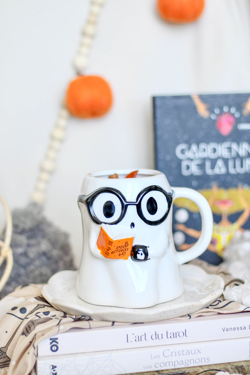 Chandelle | Tasse | Fantôme « spooky stories »