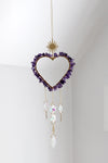 Suncatcher | Cœur | Améthyste