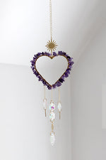 Suncatcher | Cœur | Améthyste