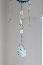Suncatcher | Papillon céleste | Apatite & Agate