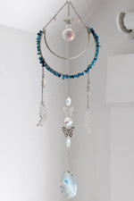 Suncatcher | Papillon céleste | Apatite & Agate