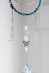 Suncatcher | Papillon céleste | Apatite & Agate
