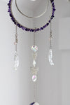 Suncatcher | Envolé lunaire | Améthyste et agate