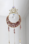 Suncatcher | Clarté lunaire | Quartz fraise
