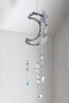Suncatcher | Papillon de Lune | Agate dentelle