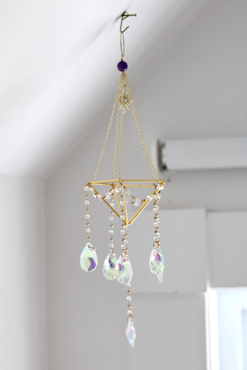 Suncatcher | Améthyste | Porte sphère