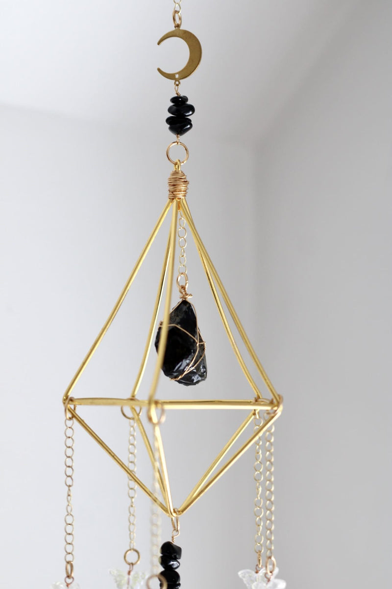 Suncatcher | Soleil protecteur | Obsidienne