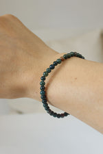 Bracelet | Jaspe océan | 4mm