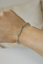 Bracelet | Préhnite | 4mm