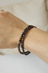 Bracelet | Œil de tigre mix | 4mm