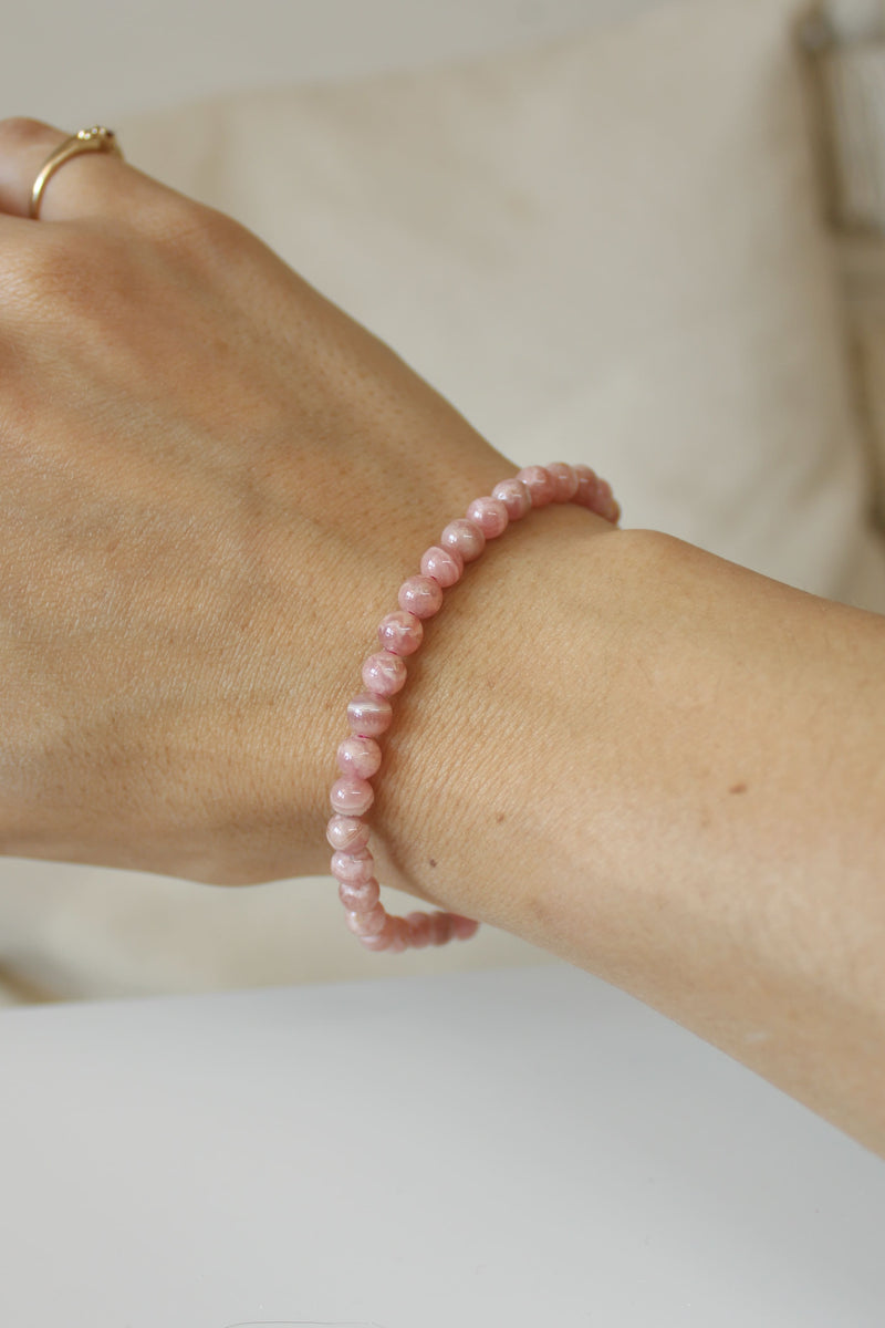 Bracelet | Rhodocrosite | 4mm