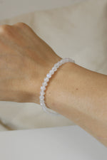 Bracelet | Pierre de lune | 4mm