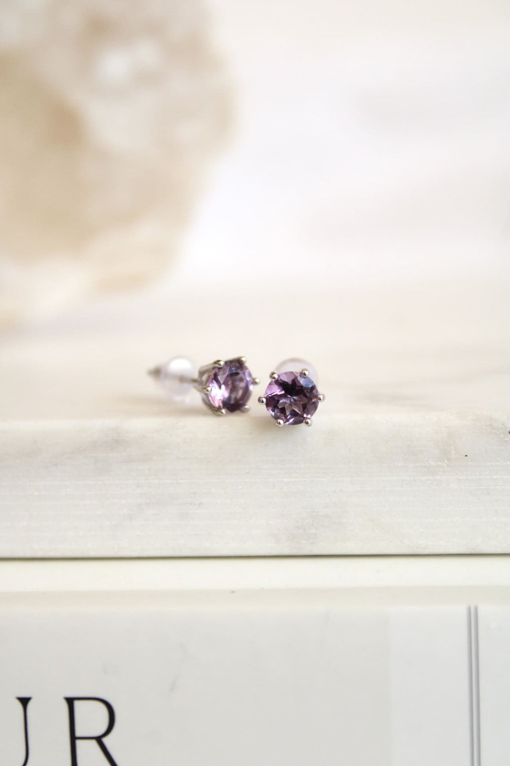 Boucles d'oreilles  | Améthyste