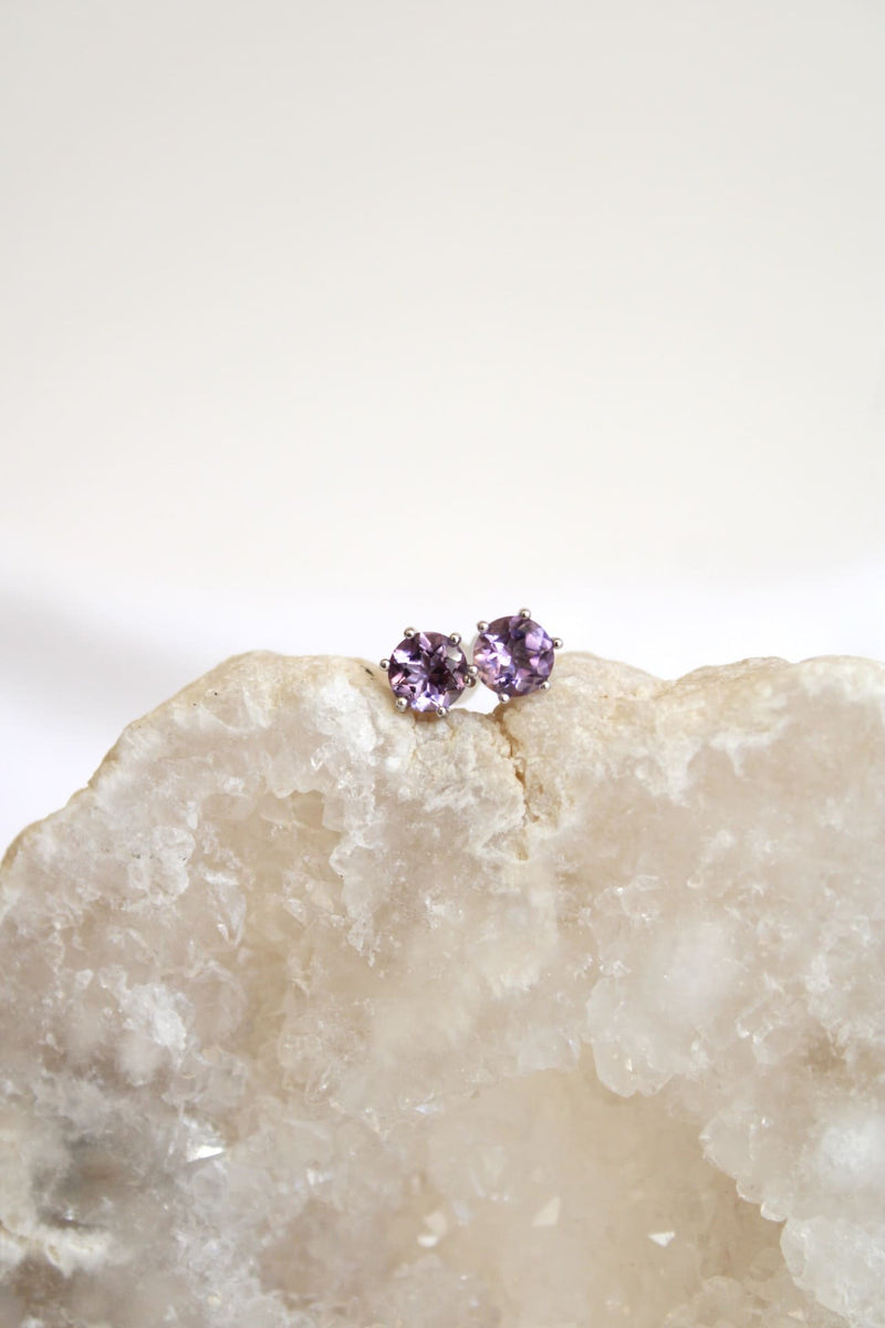 Boucles d'oreilles  | Améthyste