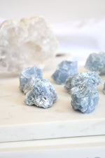 Pierre brute | Calcite bleue