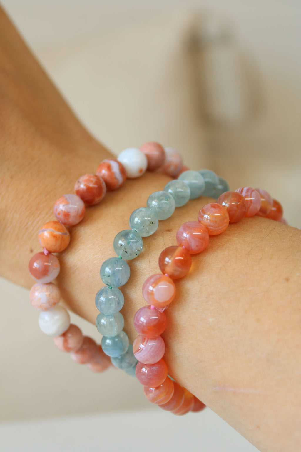 Bracelet | Kyanite verte