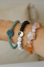 Bracelet | Forme agate fleur