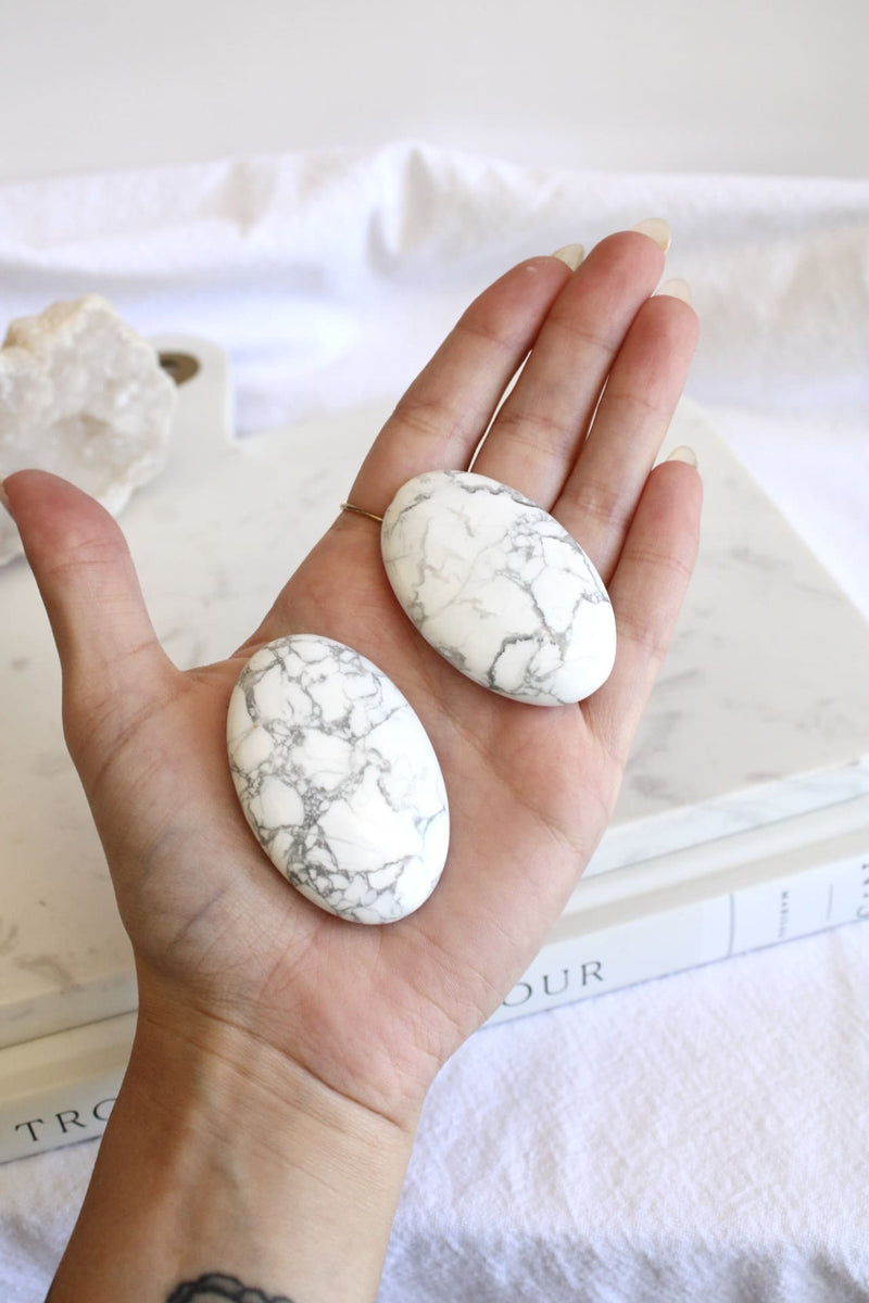 Pierre de paume | Howlite