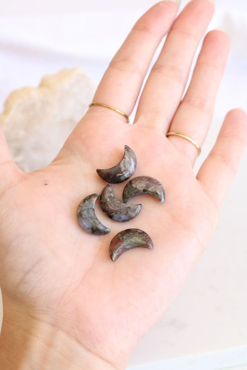 Mini lune | Cristaux