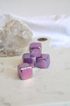 Cube | Quartz rose & quartz clair aura