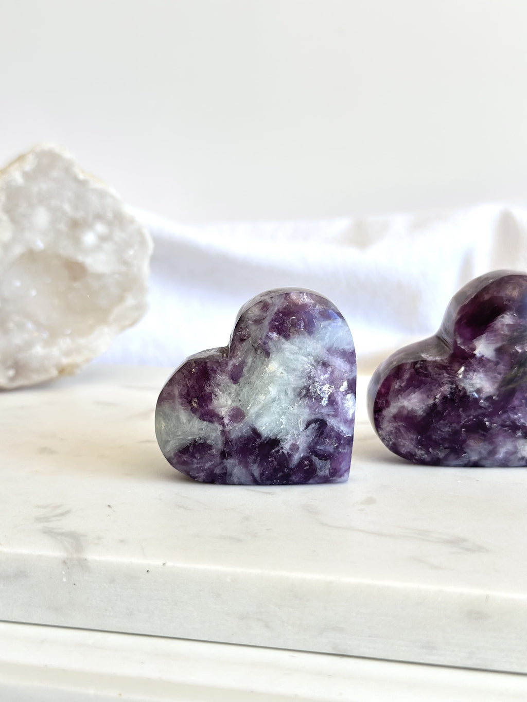 Cœur | Lépidolite mica