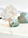Cœur | Agate fleur teinté