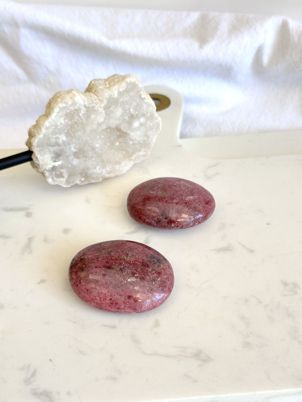 Pierre de paume | Rhodonite