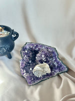 Cluster | Améthyste | Formation calcite