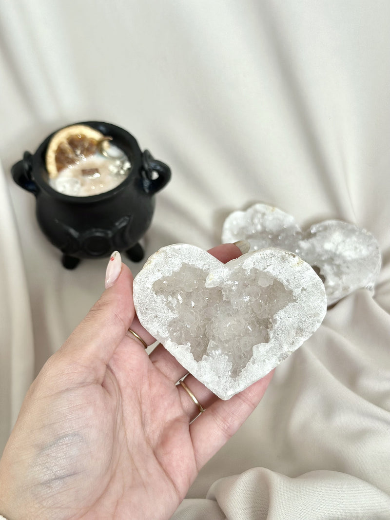 Cœur | Géode agate
