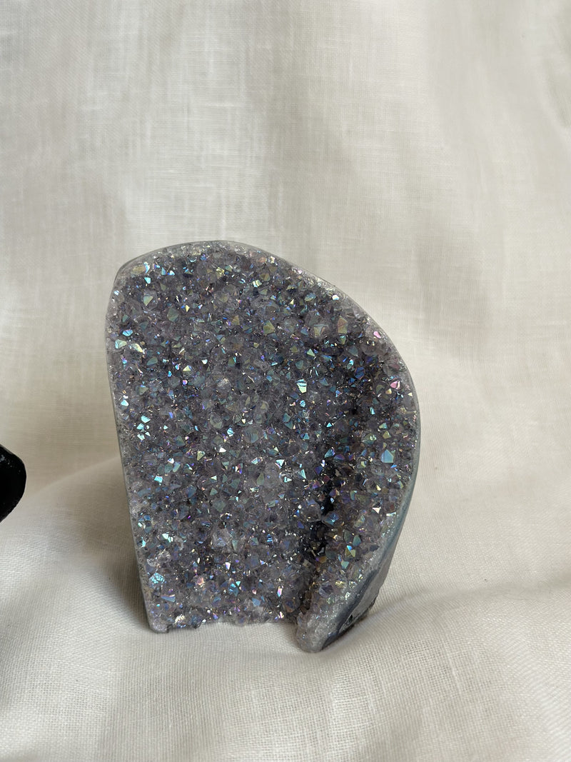 Base coupée | Améthyste aura