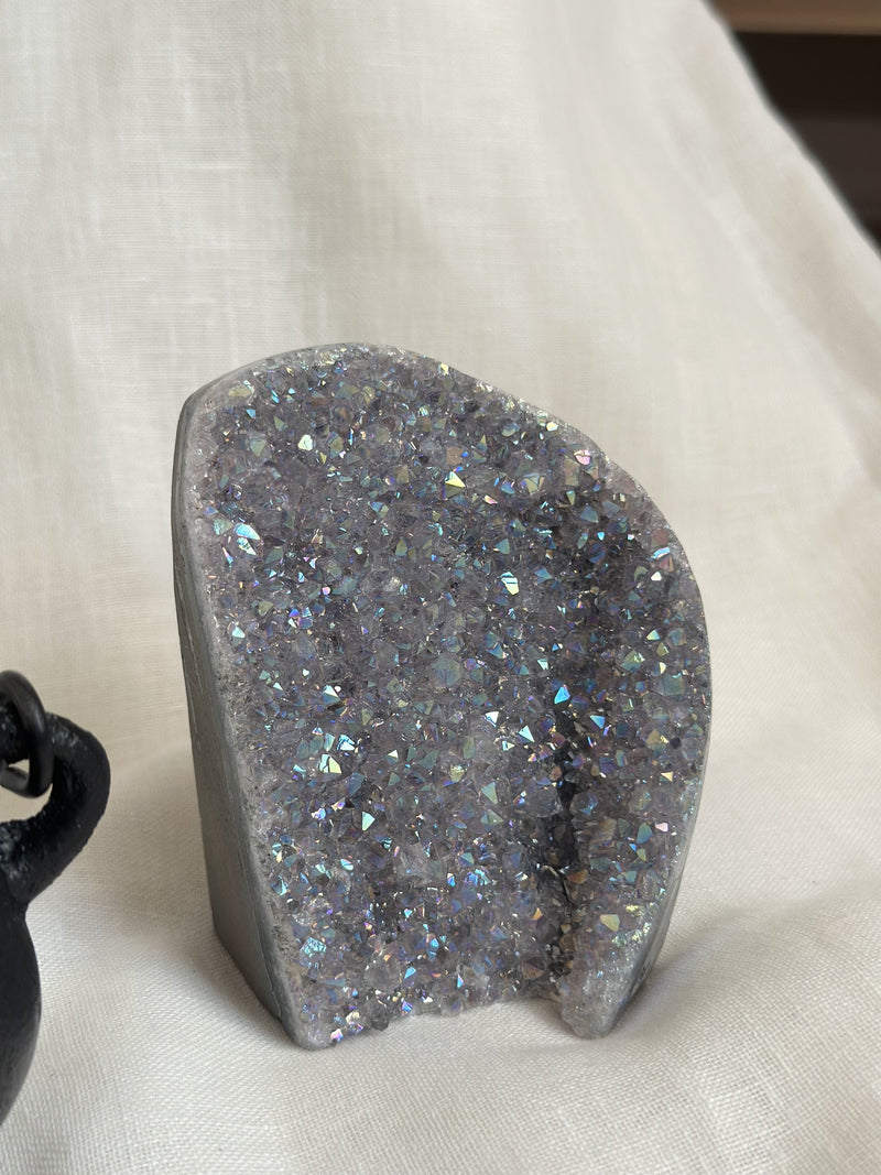 Base coupée | Améthyste aura